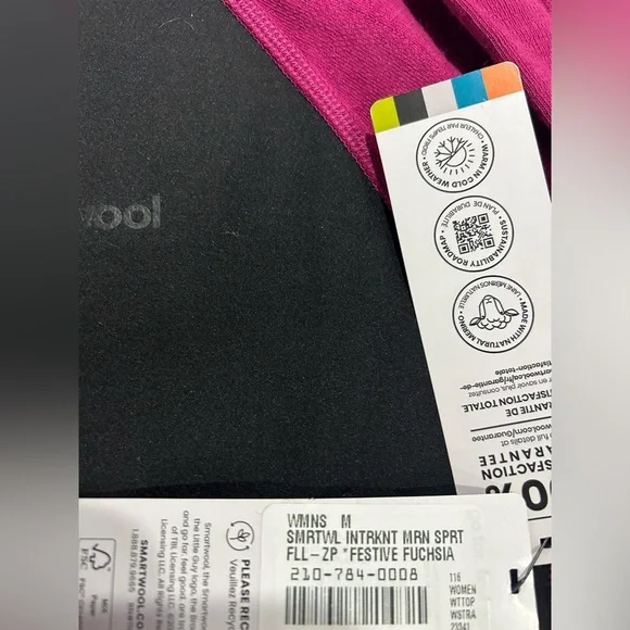 Smartwool Women's M Medium Intraknit Merino Sport Full-Zip Jacket NWT